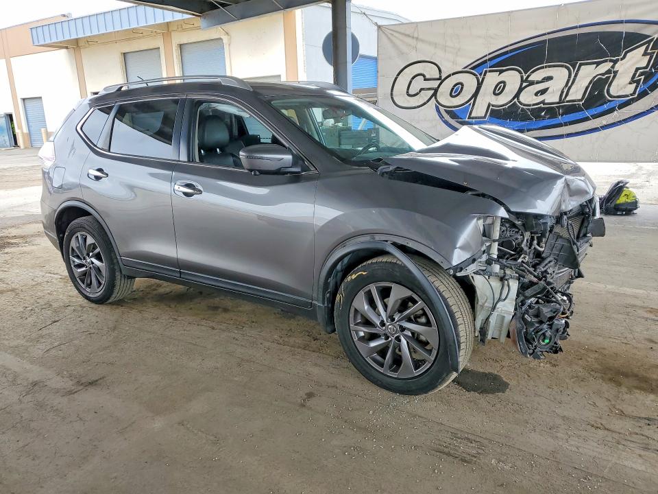 58479436 :رقم المزاد ، JN8AT2MTXGW010610 vin ، 2016 Nissan Rogue مزاد بيع