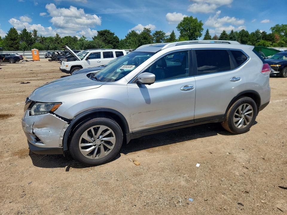 58302036 :رقم المزاد ، 5N1AT2MV6FC798262 vin ، 2015 Nissan Rogue مزاد بيع