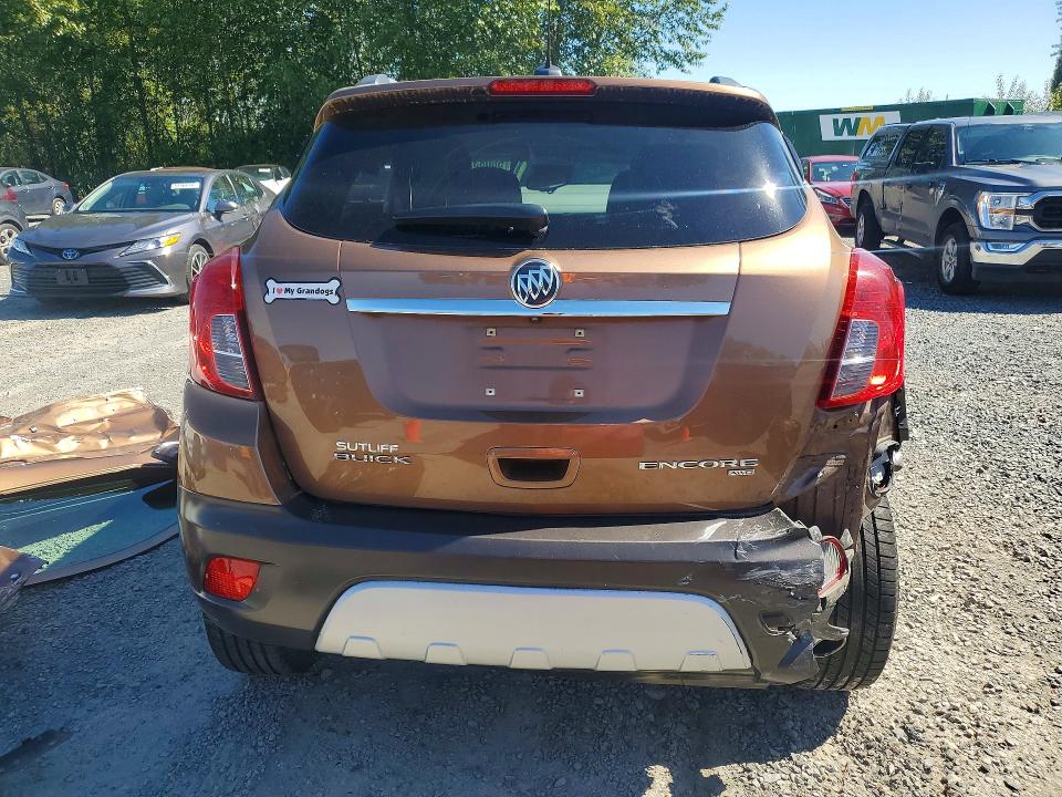 56083546 :رقم المزاد ، KL4CJESB7GB737548 vin ، 2016 Buick Encore مزاد بيع