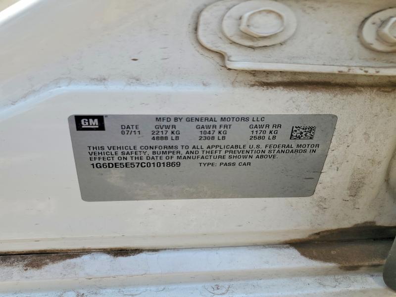 Продаж на аукціоні авто 2012 Cadillac Cts, vin: 1G6DE5E57C0101869, номер лоту: 58559116