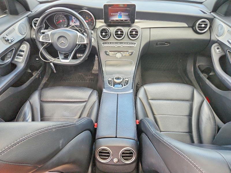 58014116 :رقم المزاد ، 55SWF4JB6JU278855 vin ، 2018 Mercedes-benz C مزاد بيع