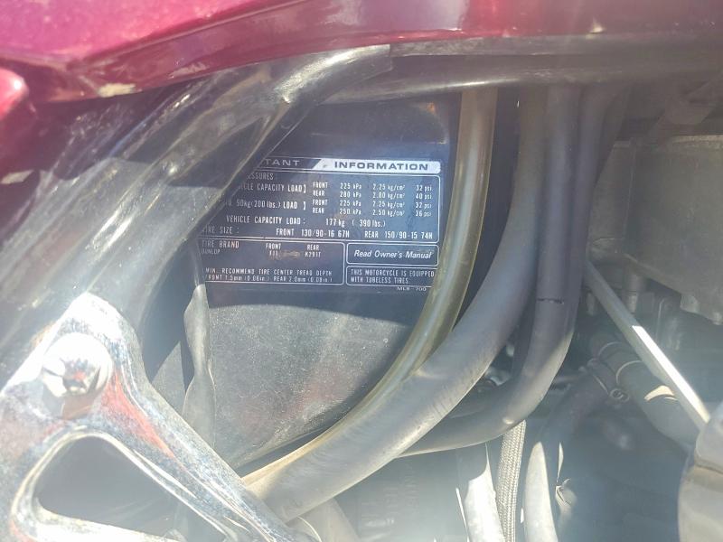 55978116 :رقم المزاد ، 1HFSC1423HA308633 vin ، 1987 Honda Gl1200 مزاد بيع