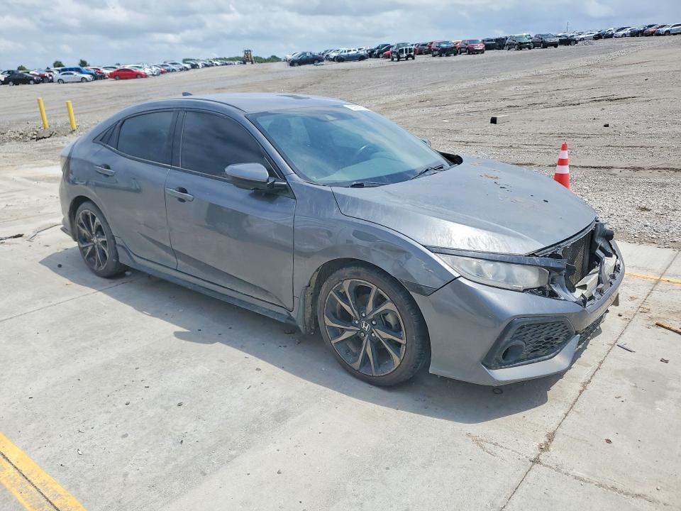 55298936 :رقم المزاد ، SHHFK7H40KU224876 vin ، 2019 Honda Civic مزاد بيع