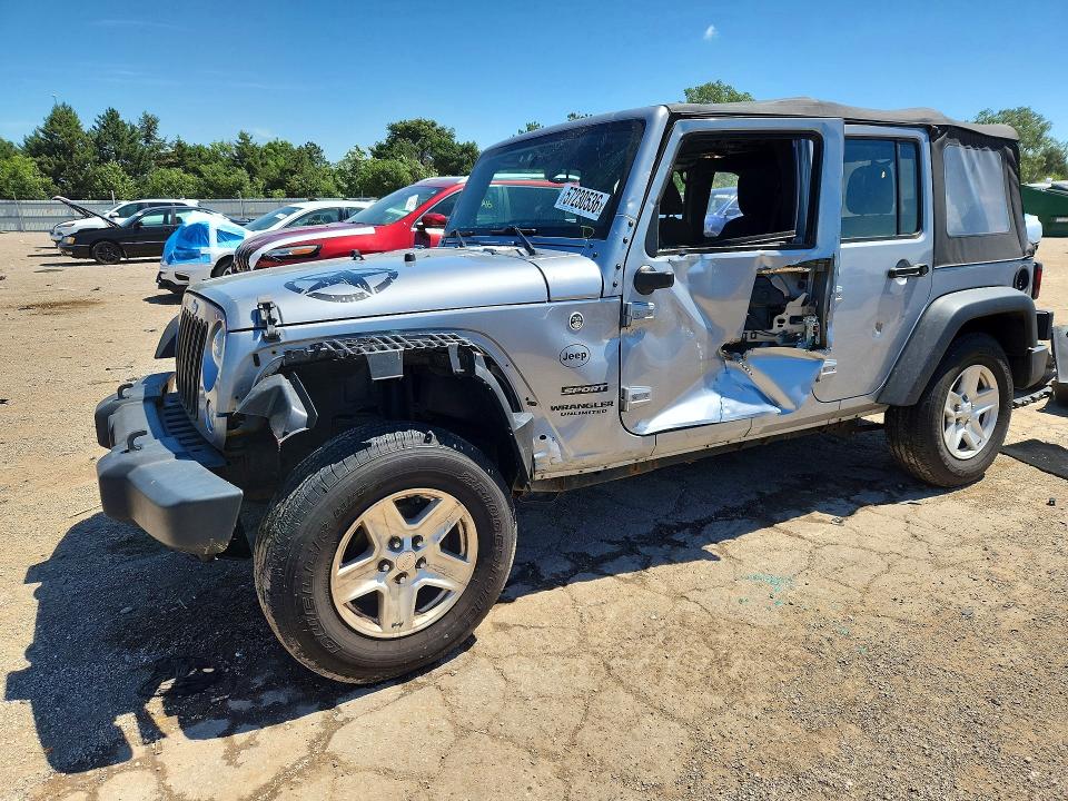 2017 Jeep Wrangler Unlimited მანქანა იყიდება აუქციონზე, vin: 1C4BJWDG9HL728409, აუქციონის ნომერი: 57230536
