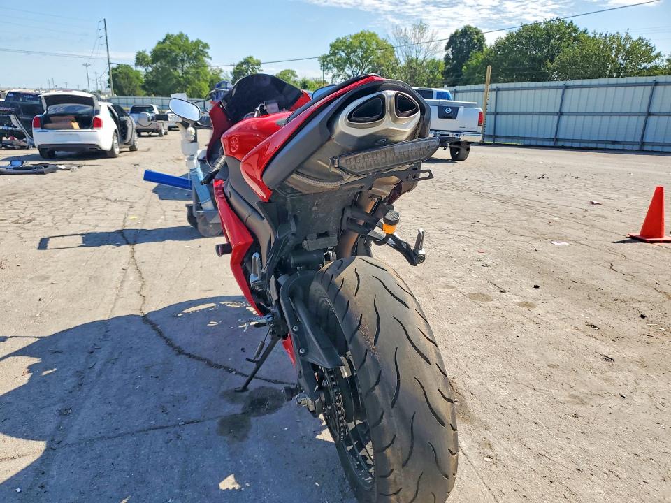 57419506 :رقم المزاد ، JKAZX4P157A018291 vin ، 2007 Kawasaki Zx600 مزاد بيع