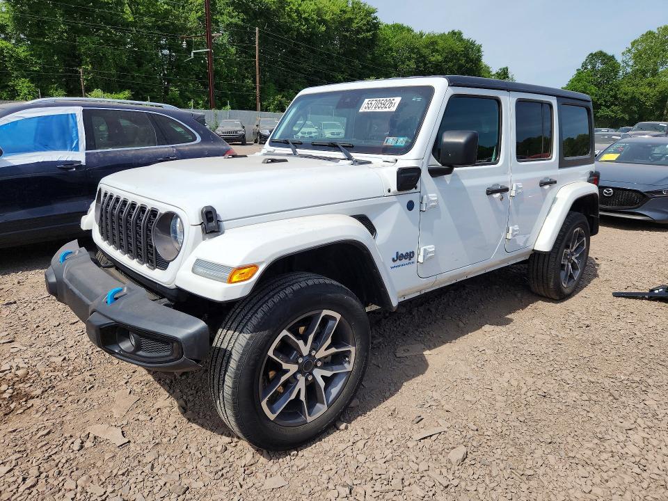 Продажа на аукционе авто 2024 Jeep Wrangler, vin: 1C4RJXN62RW145268, номер лота: 55705926