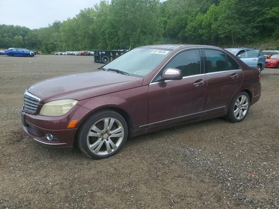Продажа на аукционе авто 2008 Mercedes-benz C, vin: WDDGF54X48F039822, номер лота: 58176976