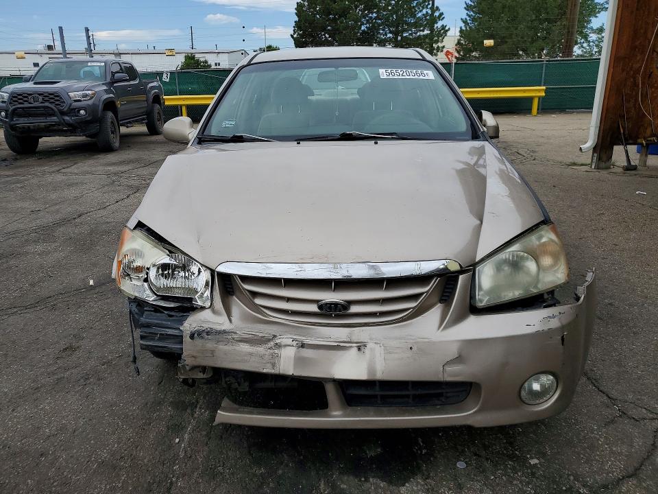 Aukcja sprzedaży 2004 Kia Spectra, vin: KNAFE121345060335, numer aukcji: 56520566