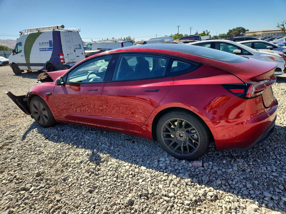 2024 Tesla Model 3 მანქანა იყიდება აუქციონზე, vin: 5YJ3E1EB7RF769852, აუქციონის ნომერი: 57180306