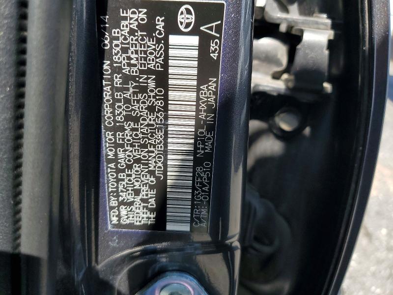 Продаж на аукціоні авто 2014 Toyota Prius C, vin: JTDKDTB38E1567810, номер лоту: 56296726