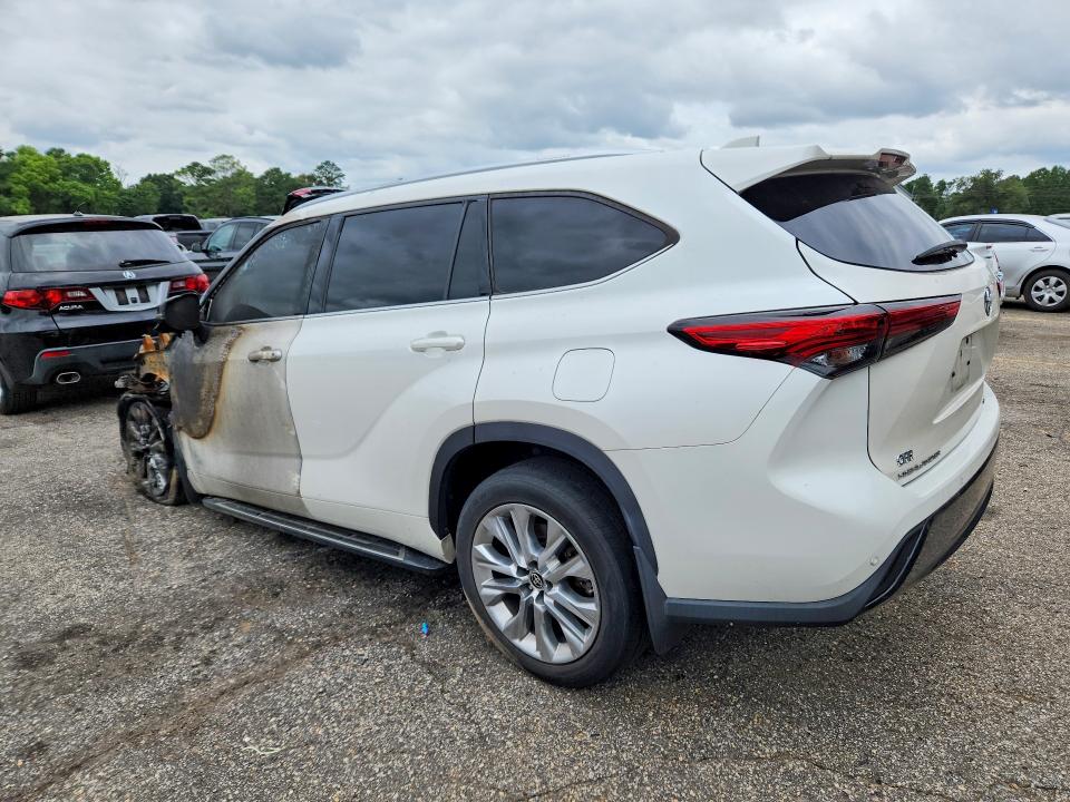 55078196 :رقم المزاد ، 5TDYZRAH7MS035848 vin ، 2021 Toyota Highlander مزاد بيع