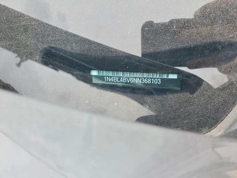 58995446 :رقم المزاد ، 1N4BL4BV6NN368103 vin ، 2022 Nissan Altima مزاد بيع