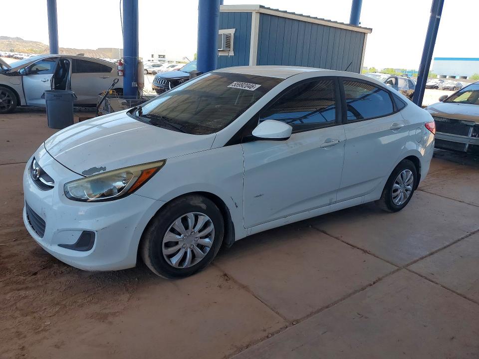 2016 Hyundai Accent მანქანა იყიდება აუქციონზე, vin: KMHCT4AE5GU116282, აუქციონის ნომერი: 55992046