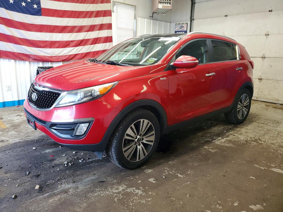 2014 Kia Sportage მანქანა იყიდება აუქციონზე, vin: KNDPCCAC6E7590445, აუქციონის ნომერი: 57122106