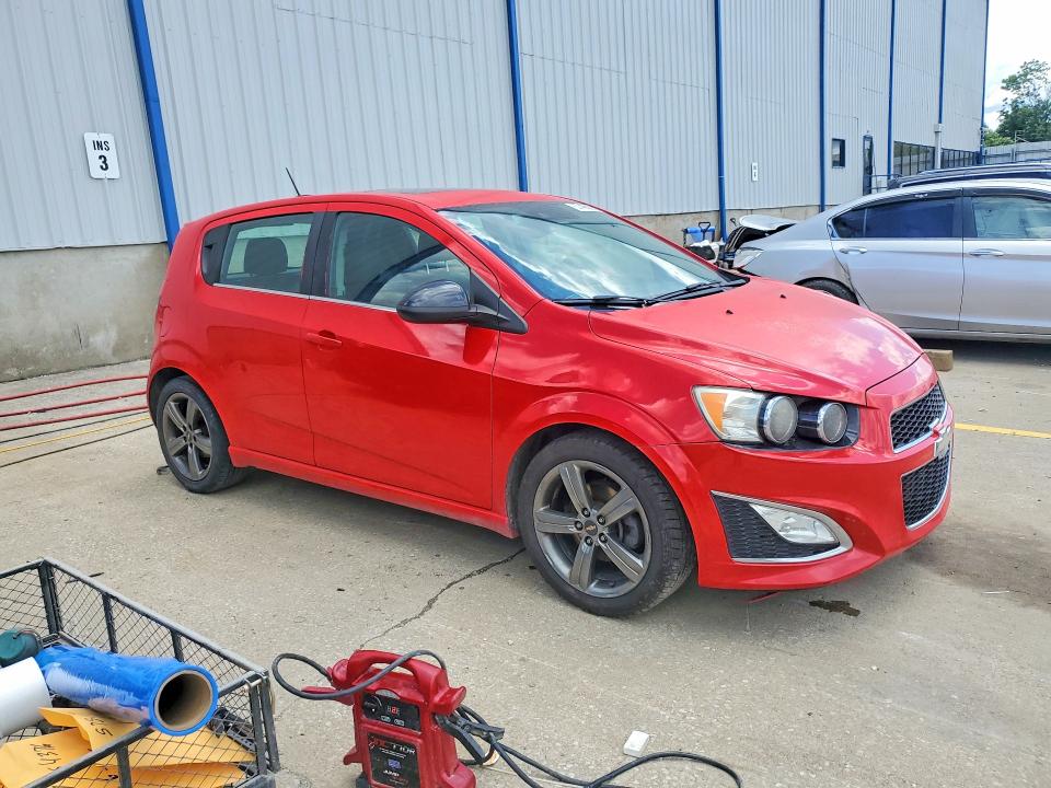 57486096 :رقم المزاد ، 1G1JG6SB5F4119285 vin ، 2015 Chevrolet Sonic مزاد بيع
