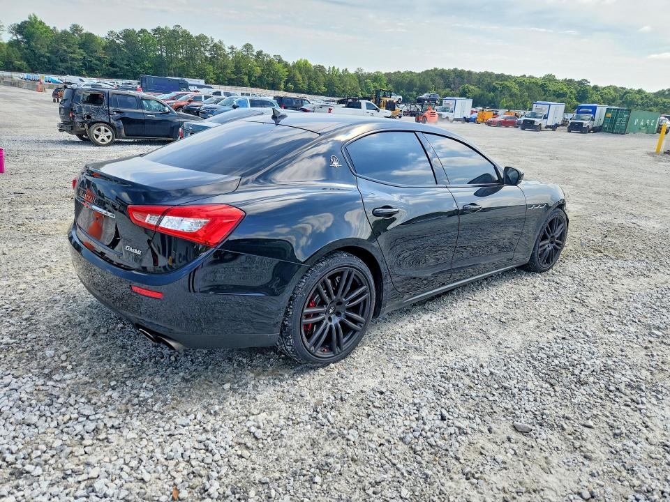 2017 Maserati Ghibli მანქანა იყიდება აუქციონზე, vin: ZAM57RSS1H1249851, აუქციონის ნომერი: 55742996