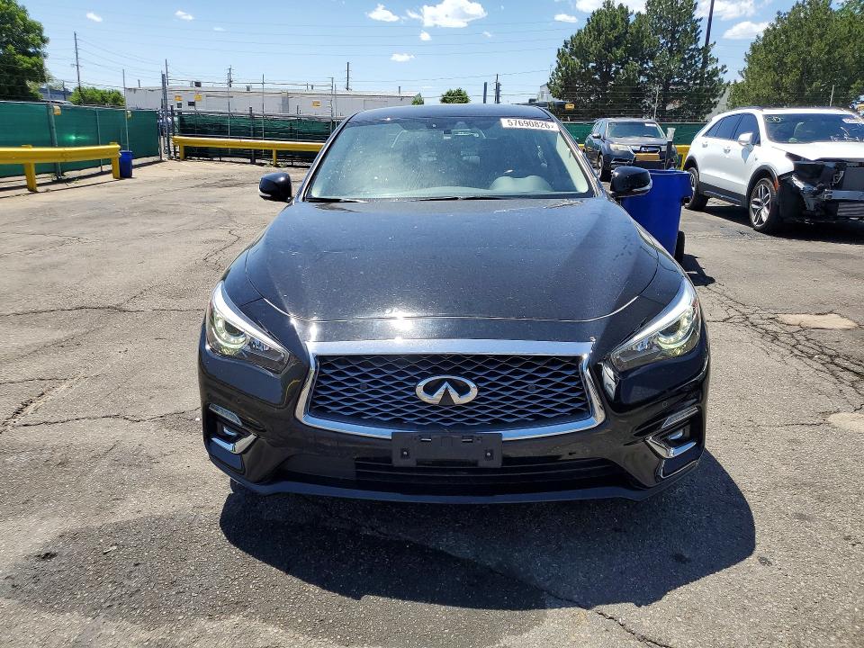 Продаж на аукціоні авто 2022 Infiniti Q50, vin: JN1EV7BR3NM340273, номер лоту: 57690826
