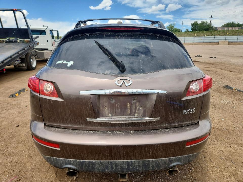 Aukcja sprzedaży 2007 Infiniti Fx35, vin: JNRAS08W77X205081, numer aukcji: 56361806