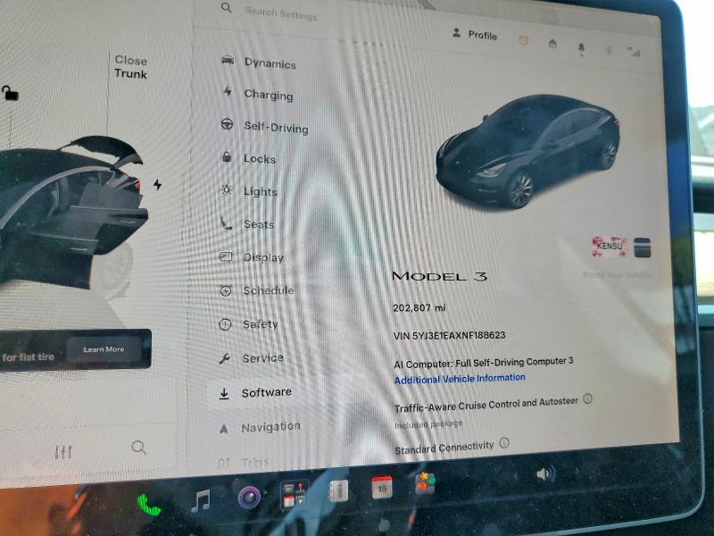 Продаж на аукціоні авто 2022 Tesla Model 3, vin: 5YJ3E1EAXNF188623, номер лоту: 57353796