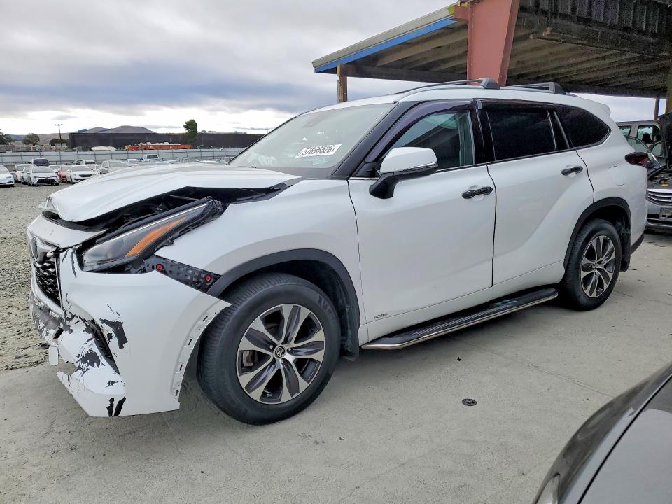 Aukcja sprzedaży 2022 Toyota Highlander Hybrid, vin: 5TDHBRCH2NS545818, numer aukcji: 57896526