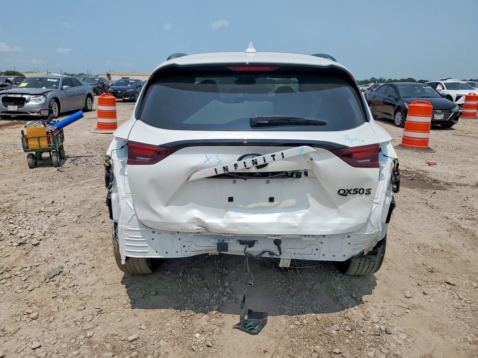 58314736 :رقم المزاد ، 3PCAJ5FA4RF112488 vin ، 2024 Infiniti Qx50 مزاد بيع