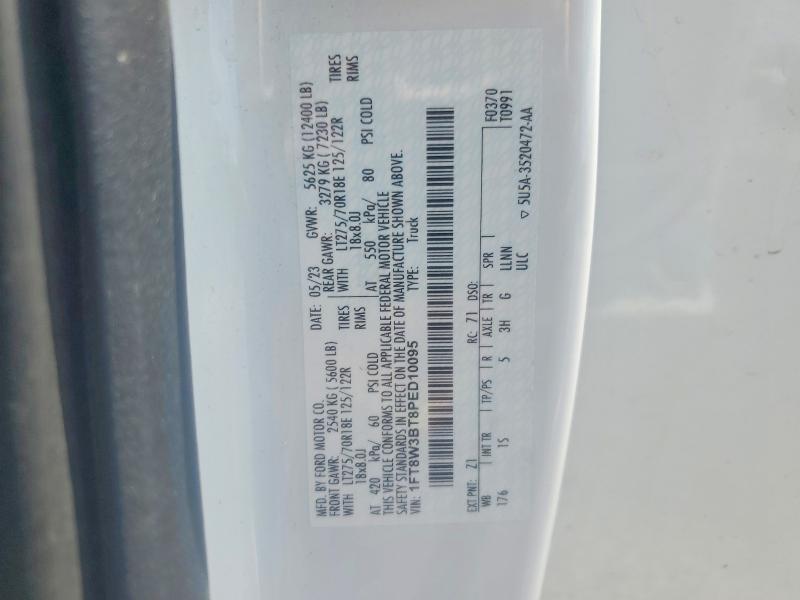 Продаж на аукціоні авто 2023 Ford F350, vin: 1FT8W3BT8PED10095, номер лоту: 55394166