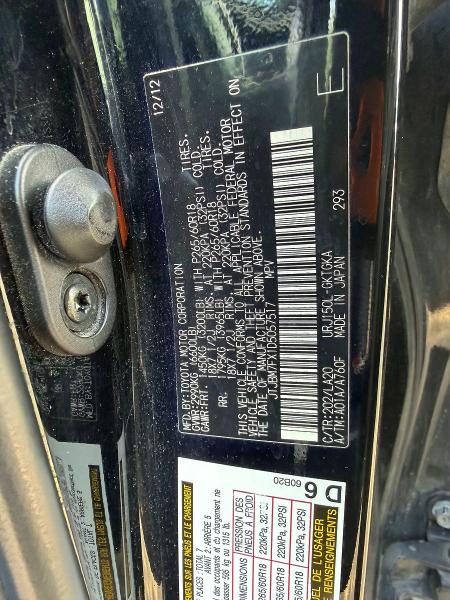 Aukcja sprzedaży 2013 Lexus Gx, vin: JTJBM7FX1D5057517, numer aukcji: 56191696