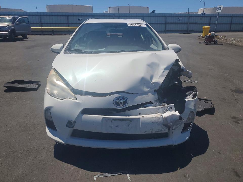 Продаж на аукціоні авто 2012 Toyota Prius C, vin: JTDKDTB33C1510296, номер лоту: 56514026