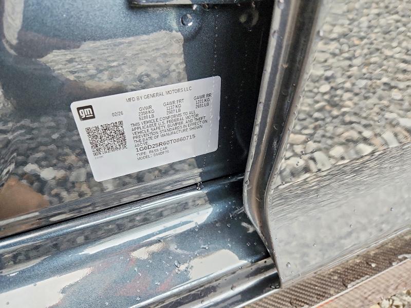 Aukcja sprzedaży 2026 Cadillac Ct5-v, vin: 1G6D25R60T0860715, numer aukcji: 57812576