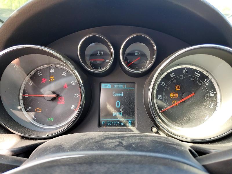 2013 Buick Regal მანქანა იყიდება აუქციონზე, vin: 2G4GV5GV5D9163555, აუქციონის ნომერი: 57222706