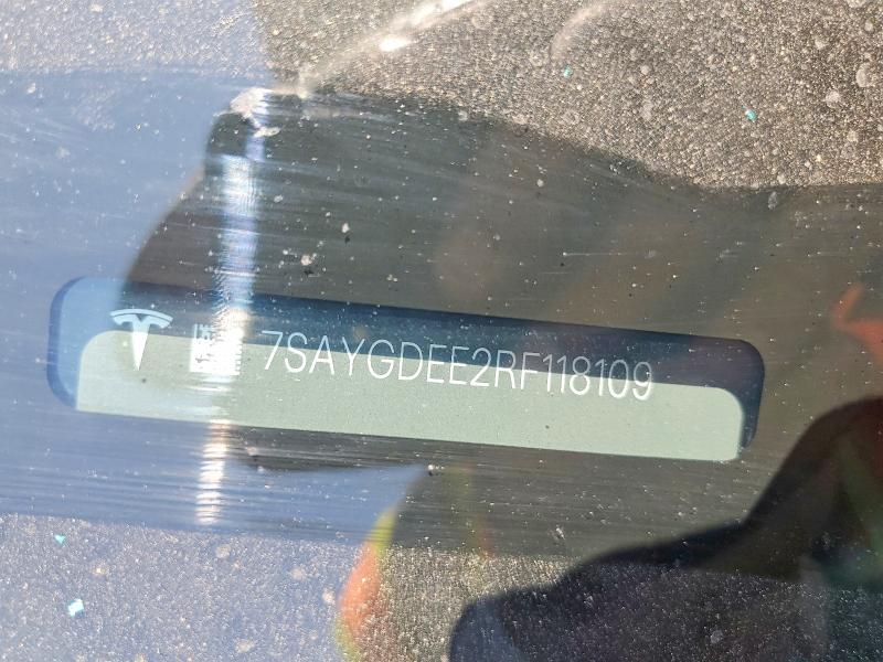 Aukcja sprzedaży 2024 Tesla Model Y, vin: 7SAYGDEE2RF118109, numer aukcji: 58470226