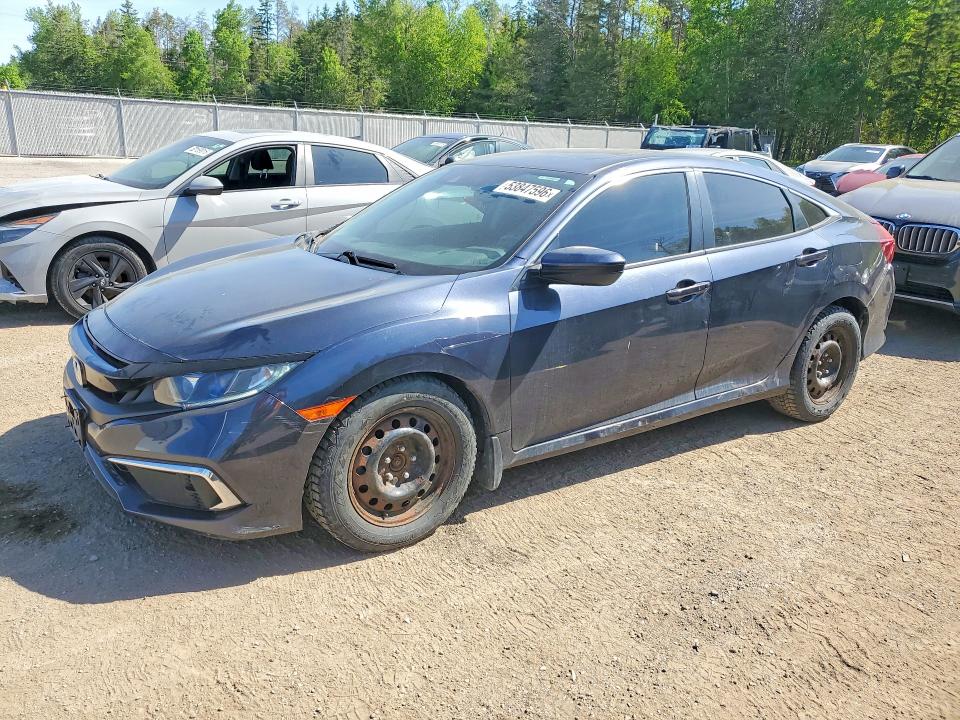53847596 :رقم المزاد ، 2HGFC2F75KH043556 vin ، 2019 Honda Civic مزاد بيع