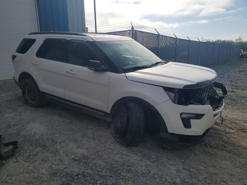 56517116 :رقم المزاد ، 1FM5K8D80JGA33034 vin ، 2018 Ford Explorer مزاد بيع