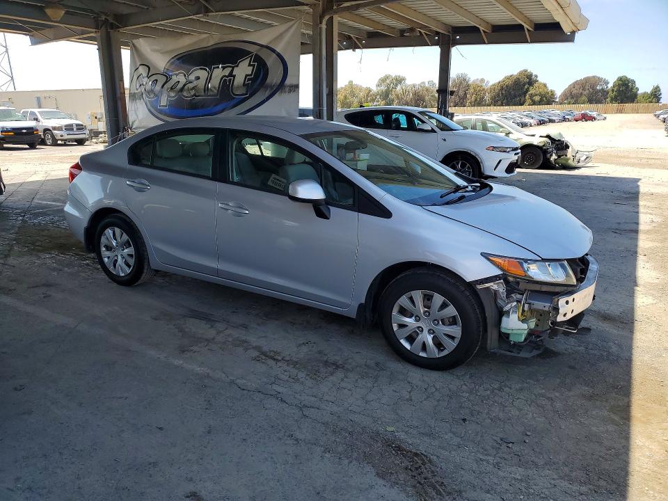 Продажа на аукционе авто 2012 Honda Civic, vin: 2HGFB2F56CH578656, номер лота: 58241216