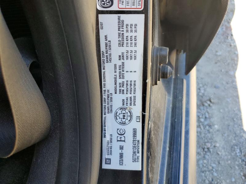 Продаж на аукціоні авто 2007 Hummer H3, vin: 5GTDN13E478199669, номер лоту: 56170666