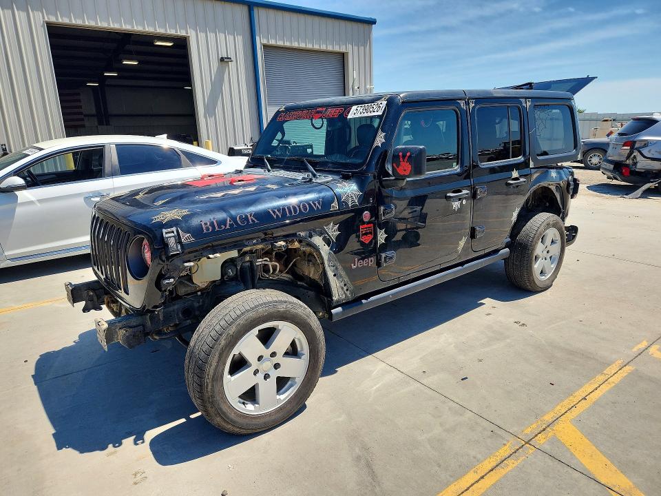 Продаж на аукціоні авто 2021 Jeep Wrangler Unlimited, vin: 1C4HJXFGXMW697211, номер лоту: 57390526