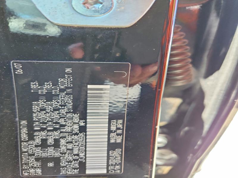 57532536 :رقم المزاد ، JTJHW31UX72035595 vin ، 2007 Lexus Rx مزاد بيع