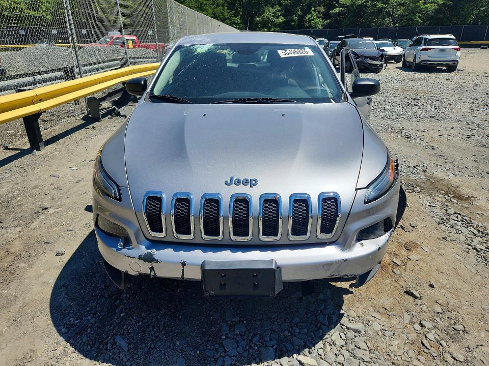 2017 Jeep Cherokee მანქანა იყიდება აუქციონზე, vin: 1C4PJLAS6HW541088, აუქციონის ნომერი: 55496826
