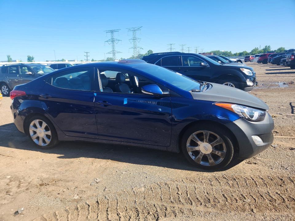 2013 Hyundai Elantra მანქანა იყიდება აუქციონზე, vin: KMHDH4AE4DU521082, აუქციონის ნომერი: 56975346