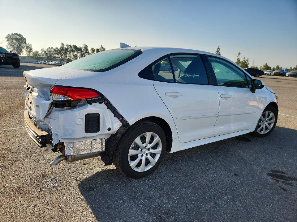57962216 :رقم المزاد ، 5YFB4MDE4SP350556 vin ، 2025 Toyota Corolla مزاد بيع