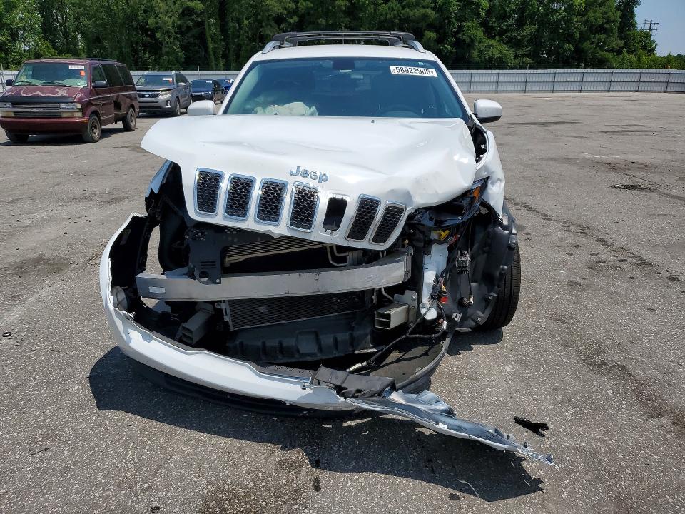 2019 Jeep Cherokee მანქანა იყიდება აუქციონზე, vin: 1C4PJLCX5KD343257, აუქციონის ნომერი: 58922906