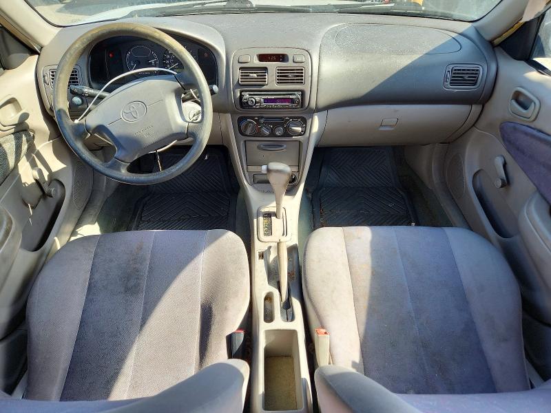 2000 Toyota Corolla მანქანა იყიდება აუქციონზე, vin: 1NXBR12E7YZ356734, აუქციონის ნომერი: 55847176