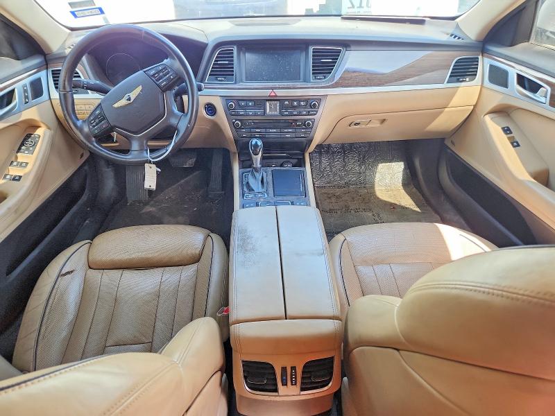 2015 Hyundai Genesis მანქანა იყიდება აუქციონზე, vin: KMHGN4JE6FU021062, აუქციონის ნომერი: 57454826