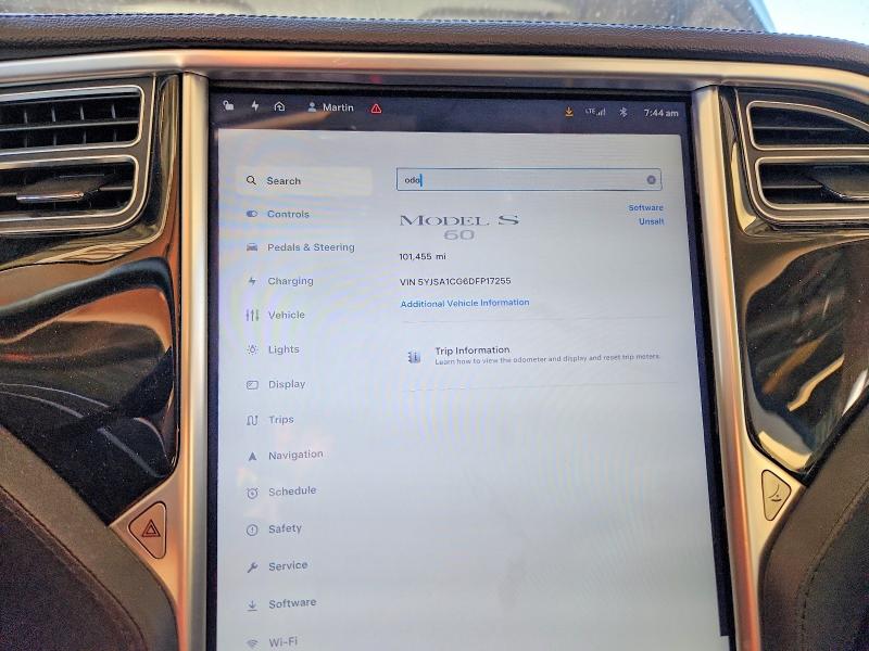 Продажа на аукционе авто 2013 Tesla Model S, vin: 5YJSA1CG6DFP17255, номер лота: 57057286