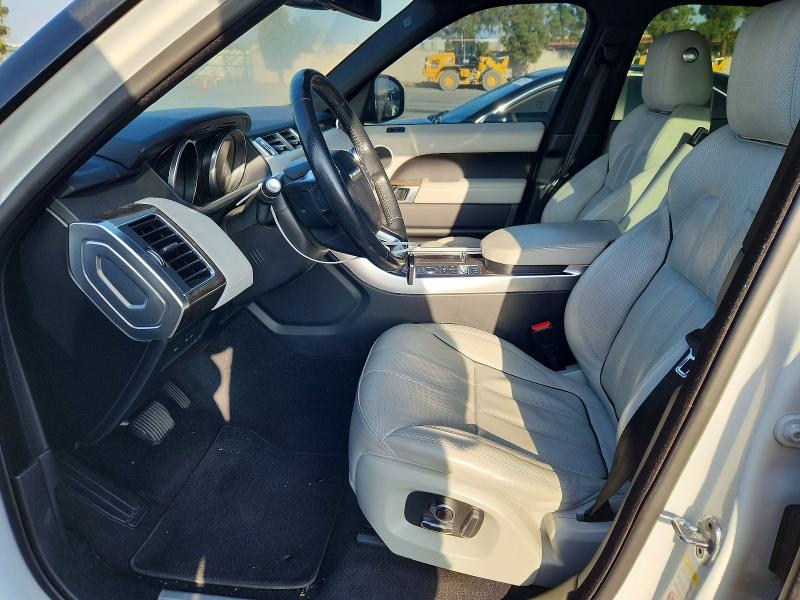 2016 Land Rover Range Rover Sport მანქანა იყიდება აუქციონზე, vin: SALWR2PF6GA592930, აუქციონის ნომერი: 57599446