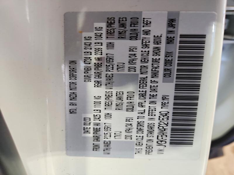 Aukcja sprzedaży 2023 Mazda Cx-5, vin: JM3KFBAM4P0215340, numer aukcji: 57518616