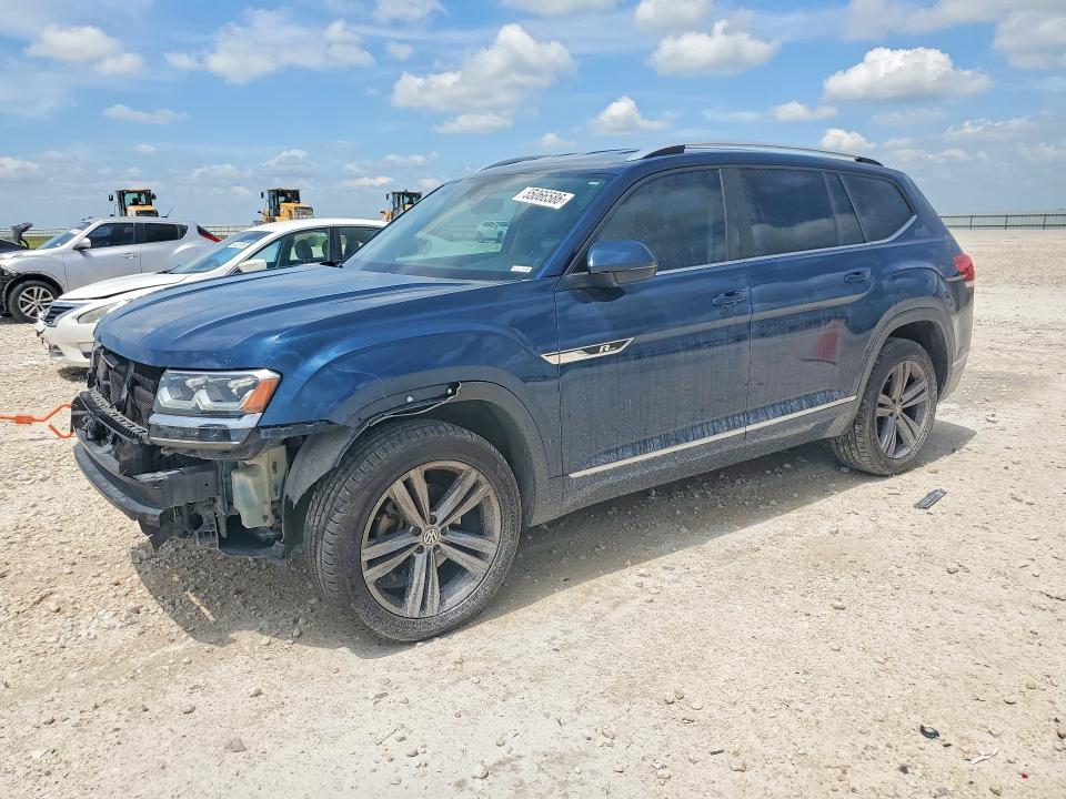 55066586 :رقم المزاد ، 1V2FR2CA0JC575424 vin ، 2018 Volkswagen Atlas مزاد بيع