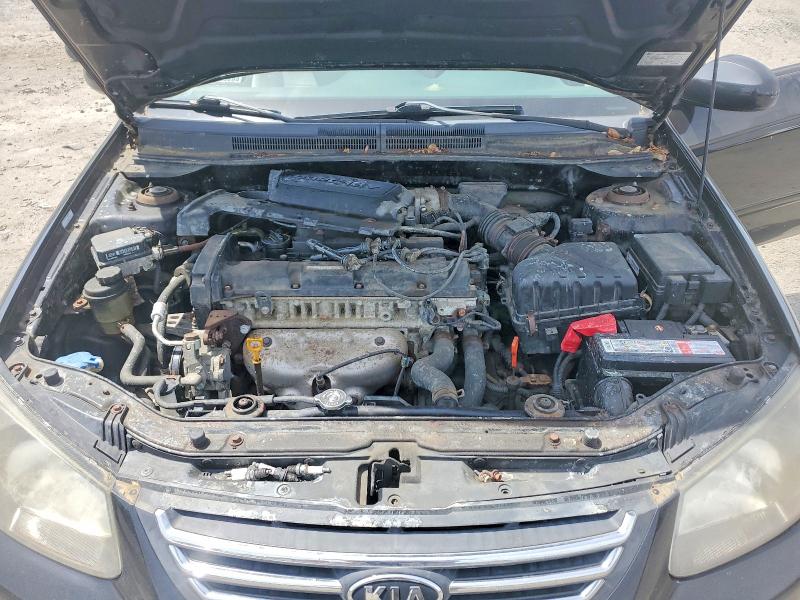 2009 Kia Spectra მანქანა იყიდება აუქციონზე, vin: KNAFE222995619022, აუქციონის ნომერი: 55742726
