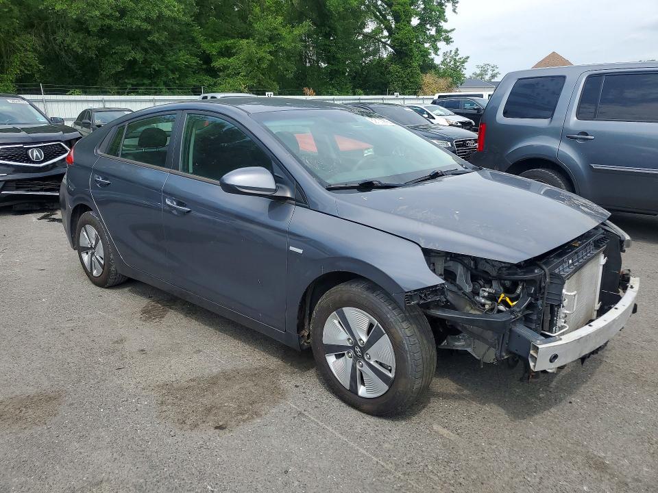 2019 Hyundai Ioniq Hybrid მანქანა იყიდება აუქციონზე, vin: KMHC65LC7KU114597, აუქციონის ნომერი: 59130916
