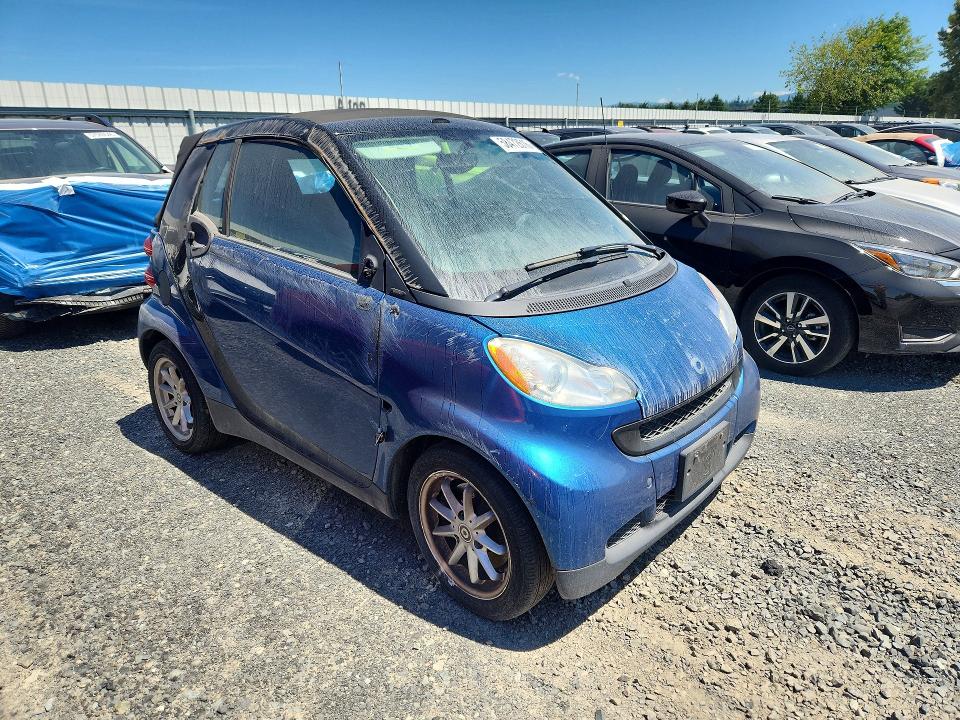 Продажа на аукционе авто 2009 Smart Fortwo, vin: WMEEK31X79K210742, номер лота: 58472616